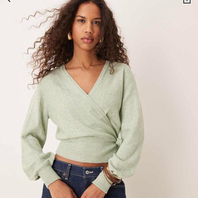 JDY Women's Cardigan - Green - S on Productcaster.