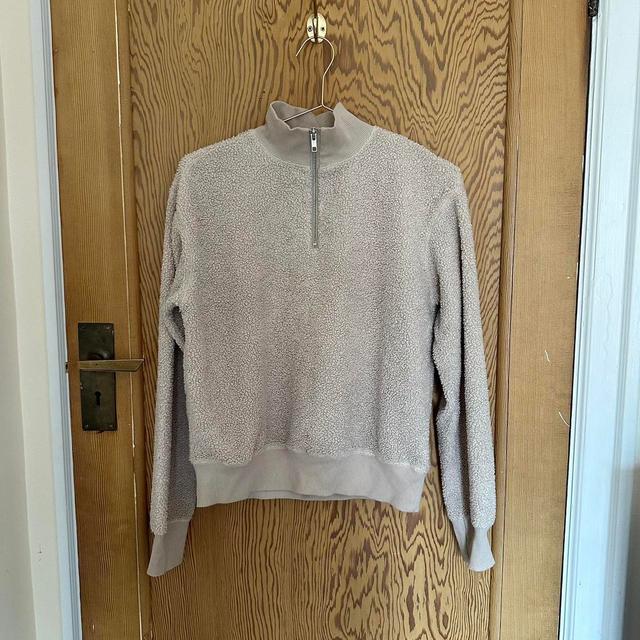 Topshop Women's Sweatshirt - Tan/Cream - 8 on Productcaster.