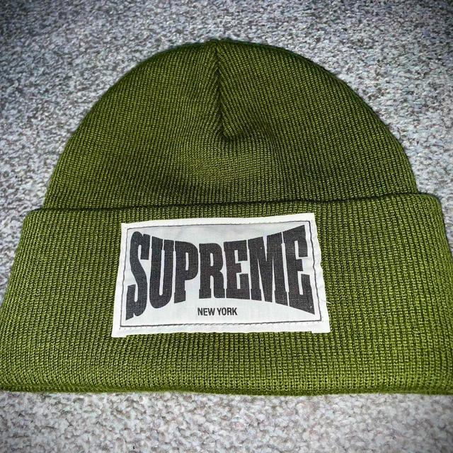 Supreme Men's Hat - Khaki on Productcaster.