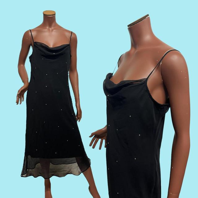 New Look Women's Slip Dress - Black - 16 on Productcaster.