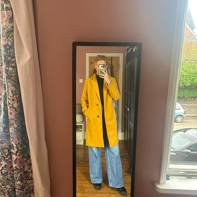 New Look Women's Coat - Yellow - M on Productcaster.