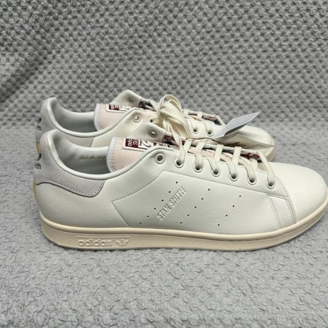 Adidas Men's Trainers - White/Cream - UK 13 on Productcaster.