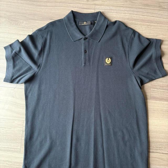 Belstaff Men's Polo shirt - Black/Navy - XXL on Productcaster.