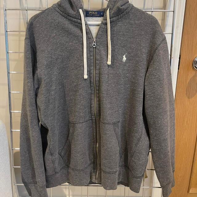 Polo Ralph Lauren Men's Hoodie - Grey - L on Productcaster.