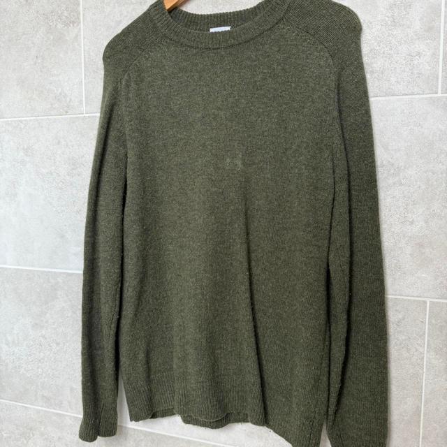 John Lewis Men's Jumper - Green/Khaki - M on Productcaster.