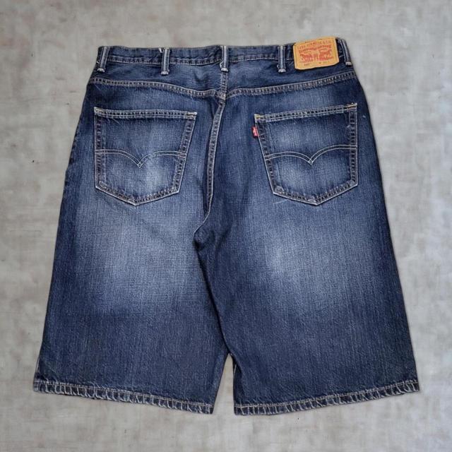 Levi's Men's Shorts - Blue/Navy - 38" on Productcaster.