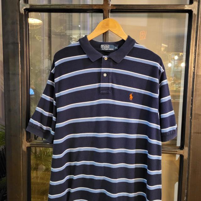 Ralph Lauren Men's Polo shirt - Navy/Blue - XL on Productcaster.