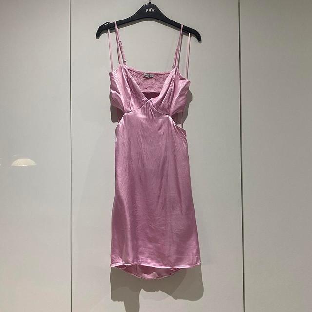 Bershka Women's A-line Dress - Pink - XS on Productcaster.