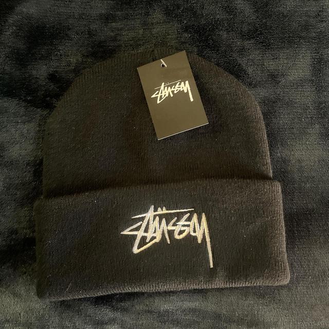 Stüssy Men's Beanies - Black on Productcaster.