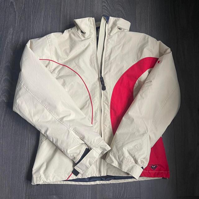 Quiksilver Men's Jacket - Cream/White - M on Productcaster.