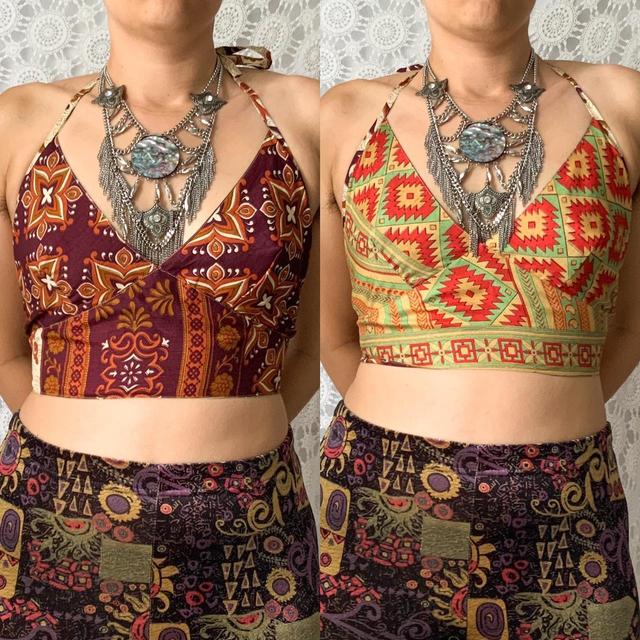 Reworked Women's Crop top - Multi - 10 on Productcaster.