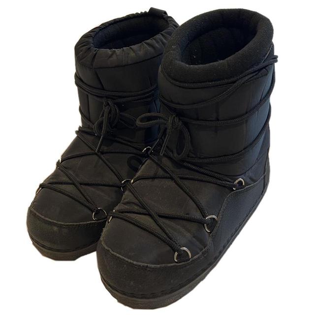 Reclaimed Vintage Women's Boots - Black - UK 6 on Productcaster.