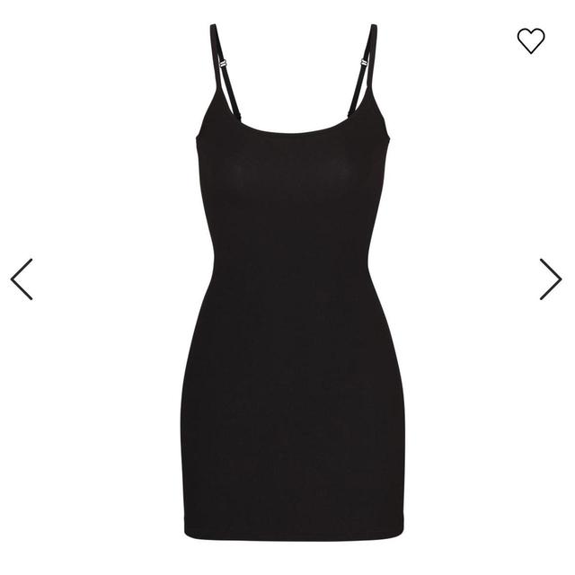 Skims Women's Dress - Black - XS on Productcaster.