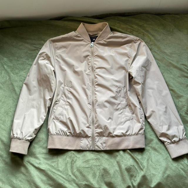 H&M Men's Bomber Jacket - Tan - S on Productcaster.