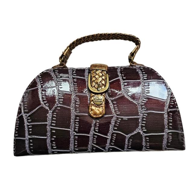 Morgan De Toi Women's Bag - Brown/Gold on Productcaster.