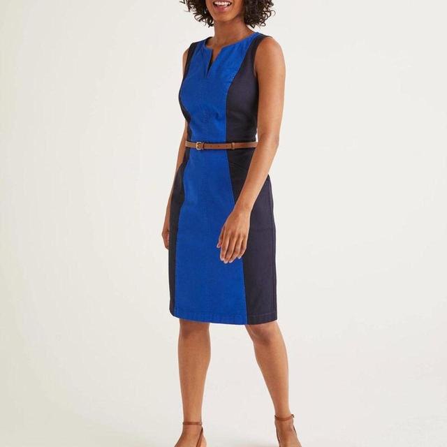 Boden Women's Dress - Blue/Navy - 12 on Productcaster.