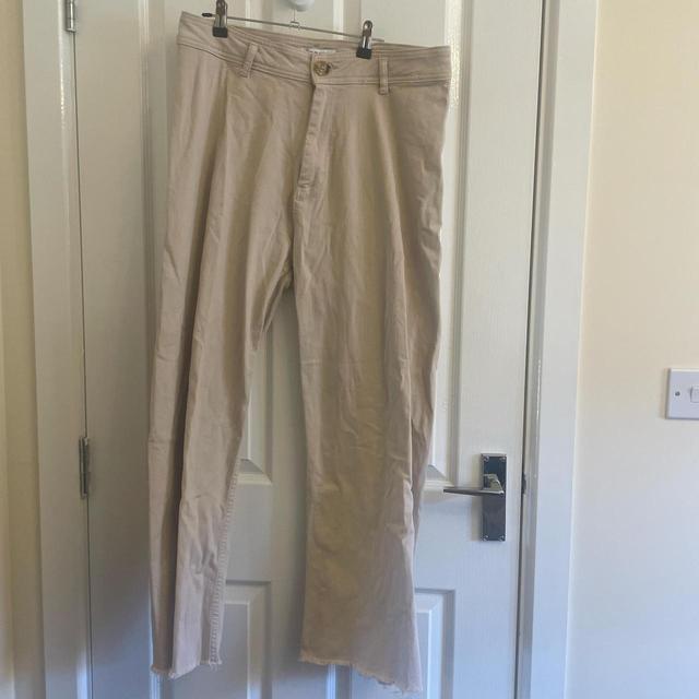 Primark Women's Trousers - Cream/Tan - XL on Productcaster.