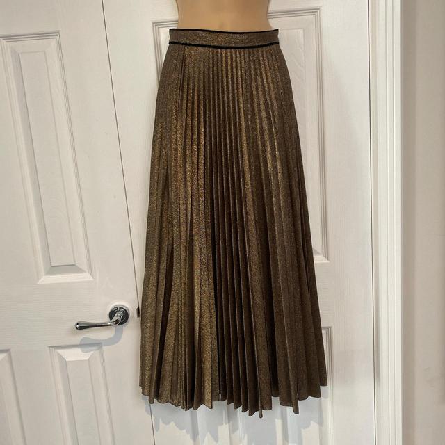 Zara Women's Skirt - Gold - XS on Productcaster.