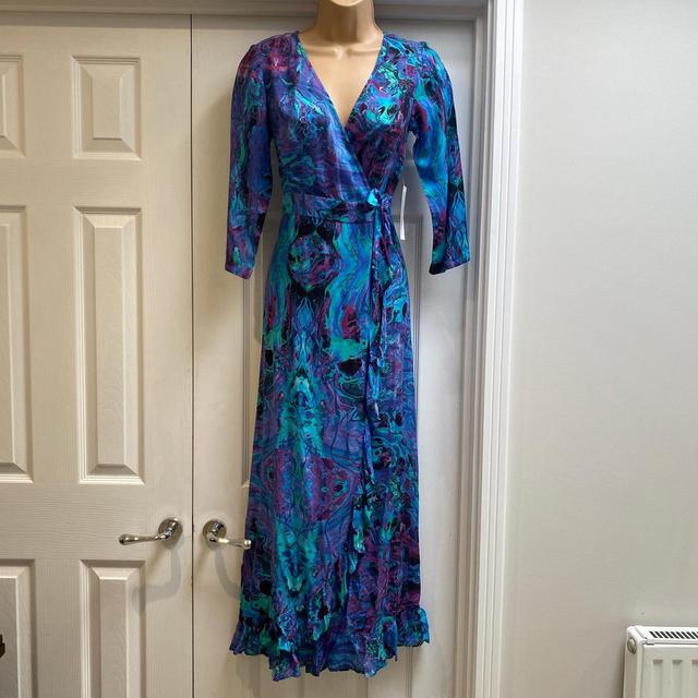 Women's Dress - Purple/Blue - XS on Productcaster.