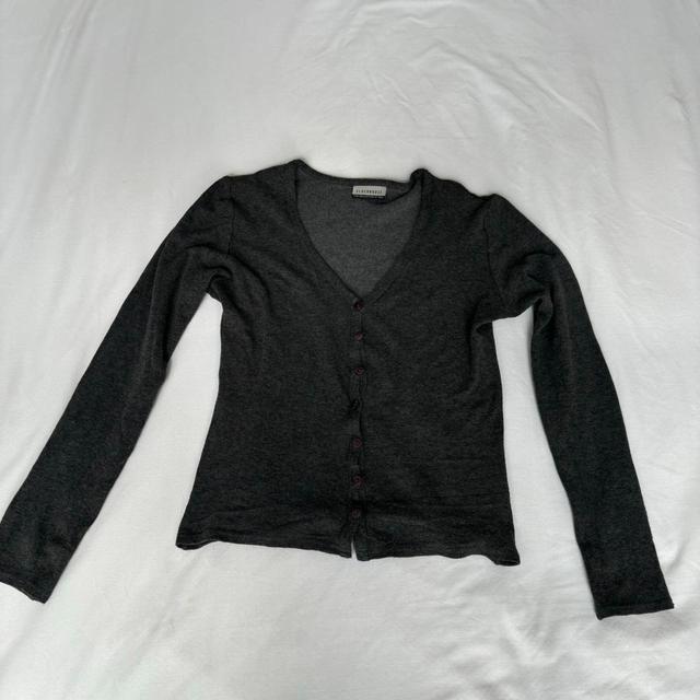 Women's Cardigan - Grey/Black - 10 on Productcaster.