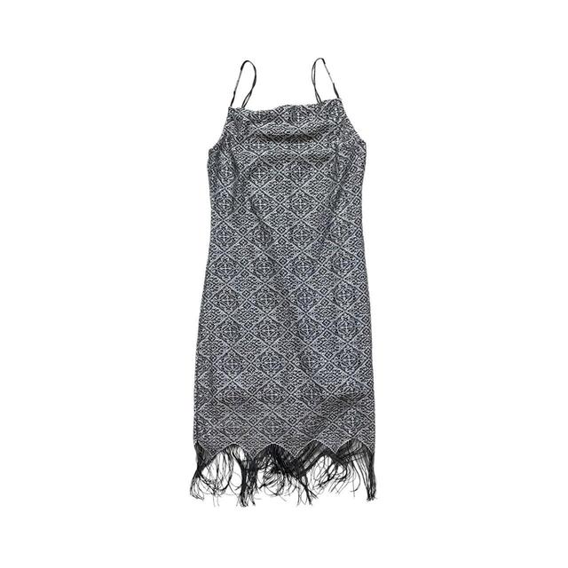 Jane Norman Women's A-line Dress - Silver - S on Productcaster.