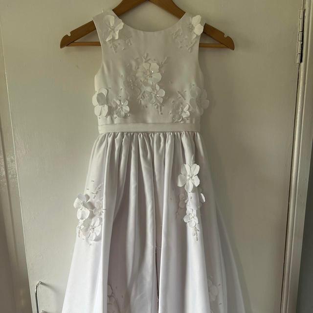 Kids' Party Dress - White on Productcaster.