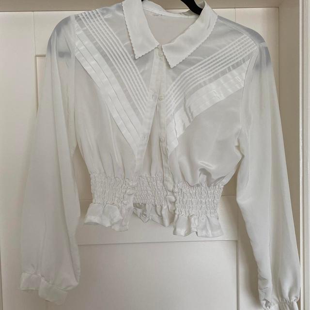 Women's Blouse - White - 8 on Productcaster.