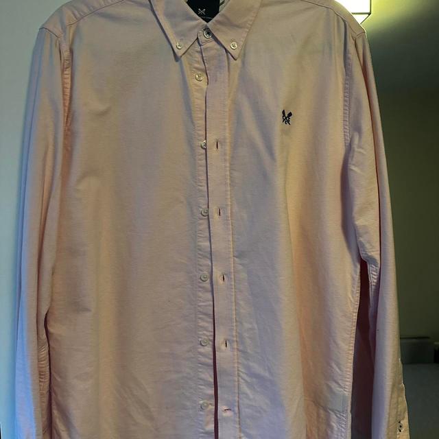 Crew Clothing Company Men's Shirt - Pink - M on Productcaster.