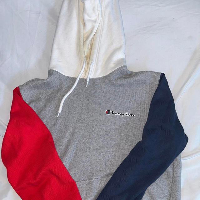 Champion Men's Hoodie - Multi/Grey - M on Productcaster.