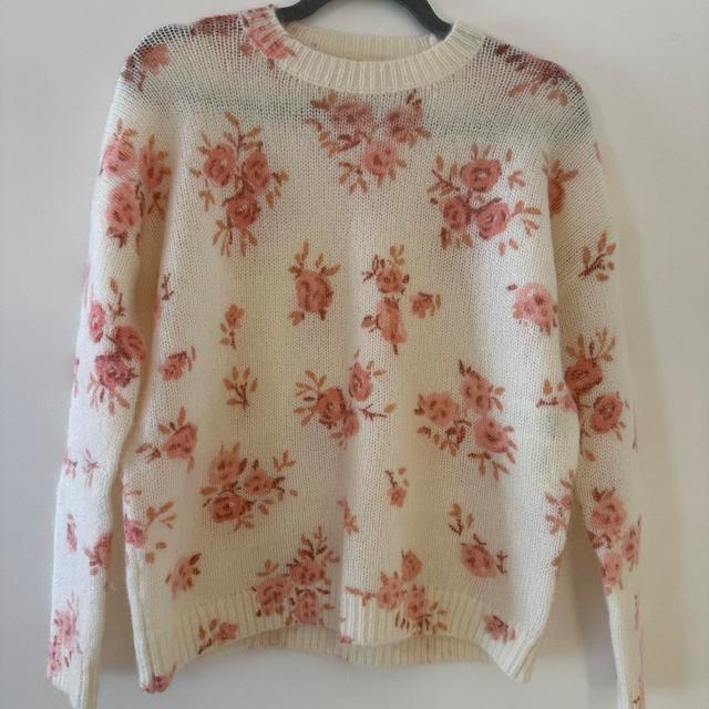 Sézane Women's Jumper - Cream/Multi - XS on Productcaster.