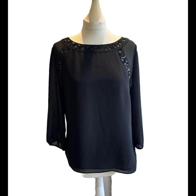 & Other Stories Women's Blouse - Black - 14 on Productcaster.