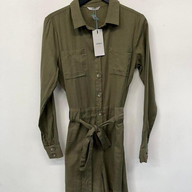 ONLY Women's Playsuit - Khaki - 36" on Productcaster.