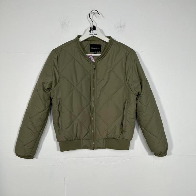 Brave Soul Women's Jacket - Khaki - XS on Productcaster.