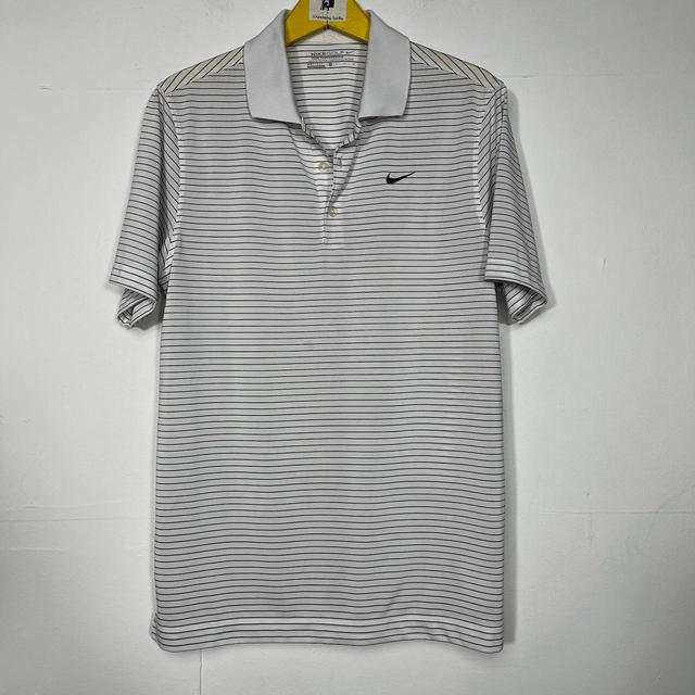 Nike Men's Polo shirt - White - S on Productcaster.