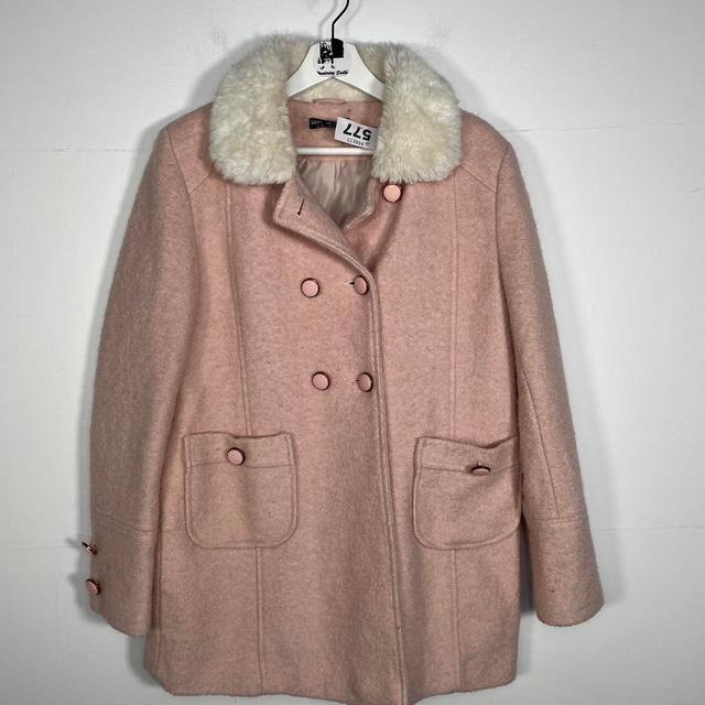 Women's Coat - Pink - UK 16 on Productcaster.