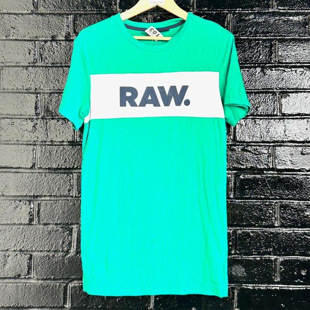 G-Star RAW Men's T-shirt - Green - XS on Productcaster.