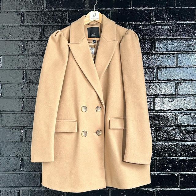 River Island Women's Coat - Tan - UK 10 on Productcaster.