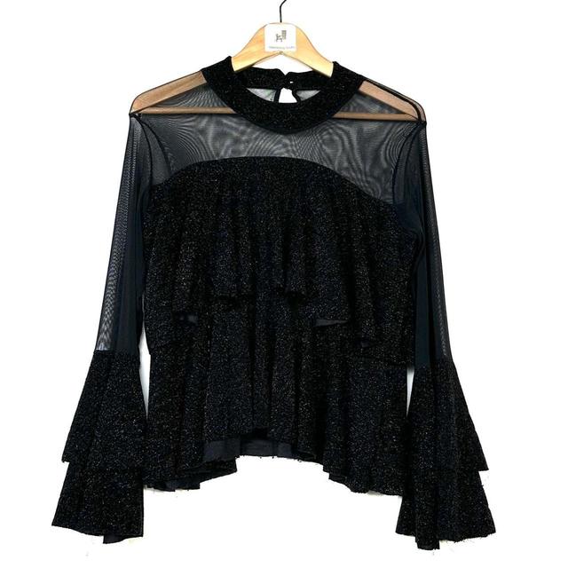 Women's Blouse - Black on Productcaster.