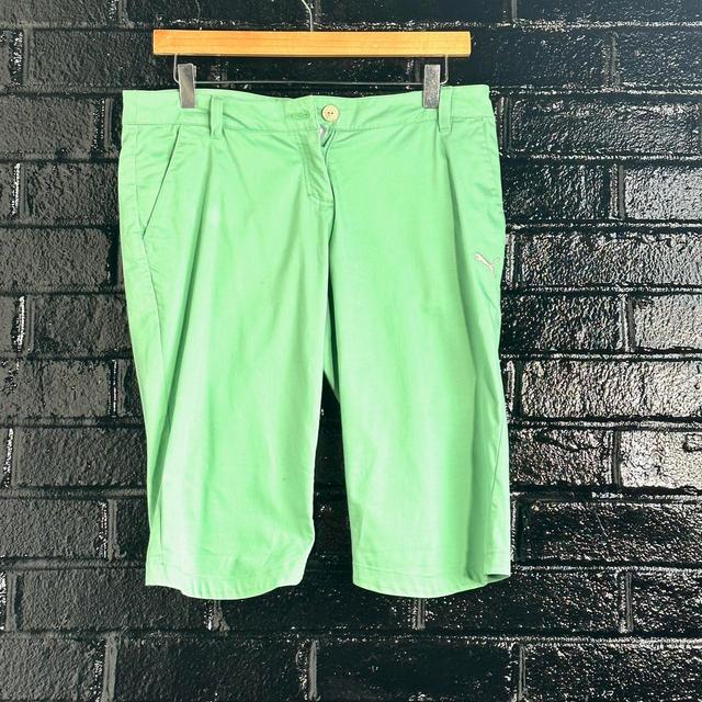 Puma Men's Shorts - Green - 28" on Productcaster.