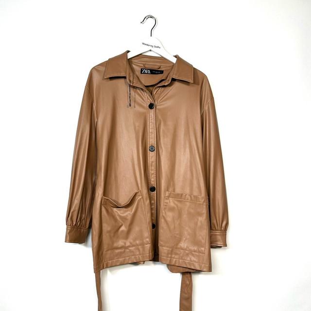 Zara Women's Jacket - Tan - XL on Productcaster.