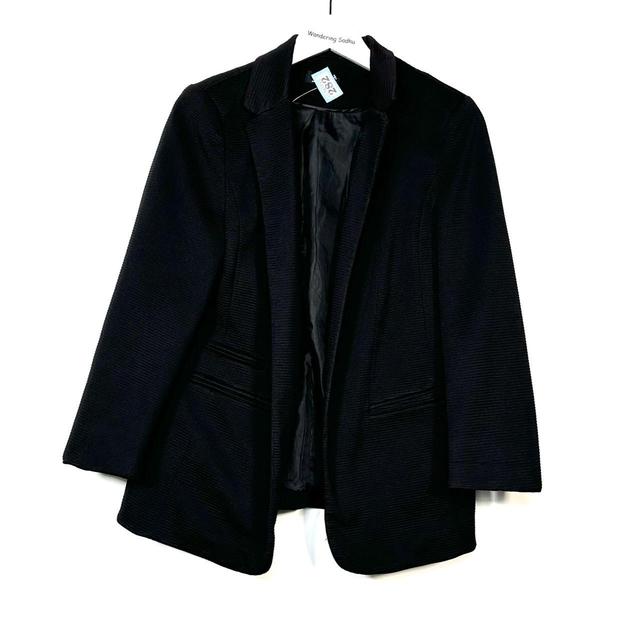 Wallis Women's Blazer Jacket - Black - UK 14 on Productcaster.