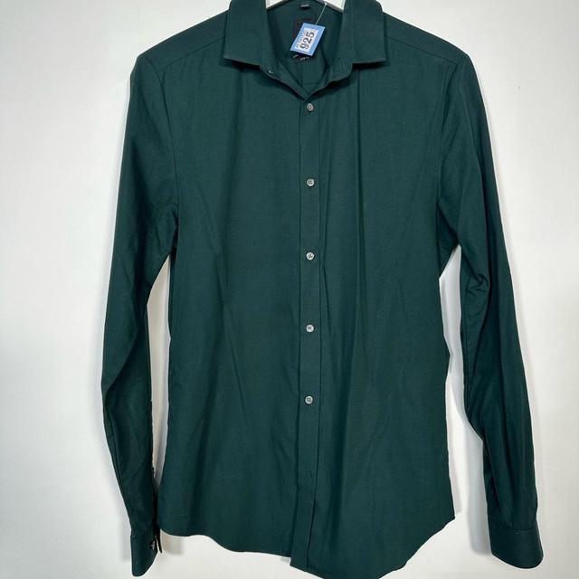 River Island Men's Shirt - Green - S on Productcaster.