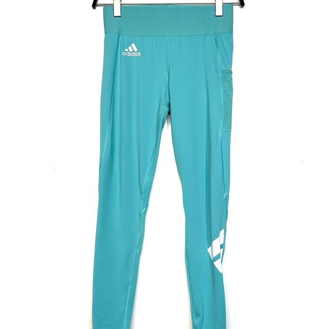 Adidas Women's Leggings - Blue - M on Productcaster.