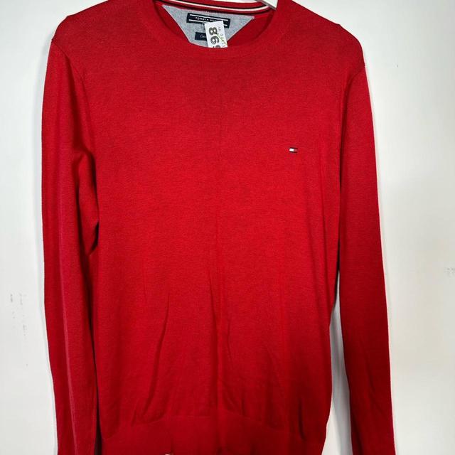 Tommy Hilfiger Women's Jumper - Red - S on Productcaster.