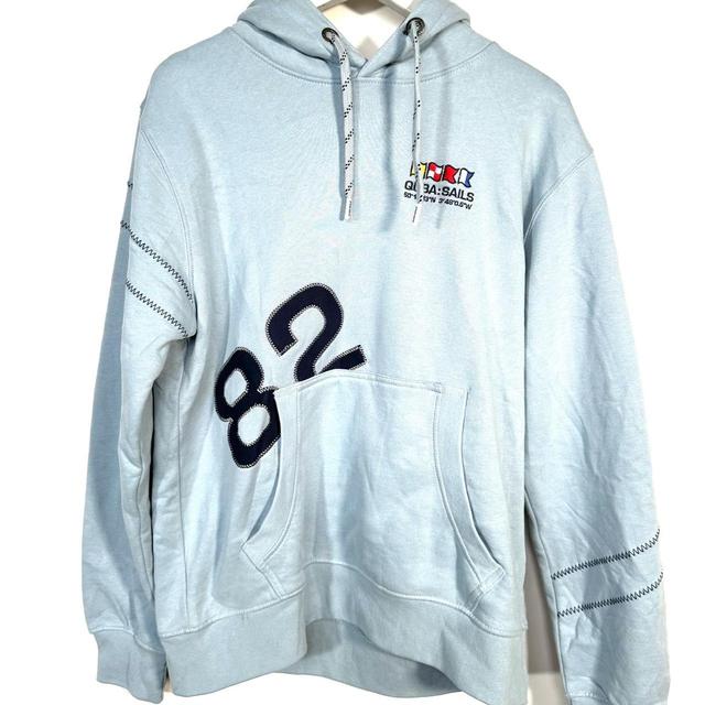 Men's Hoodie - Blue - M on Productcaster.