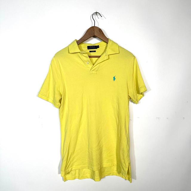 Polo Ralph Lauren Men's Polo shirt - Yellow - M on Productcaster.