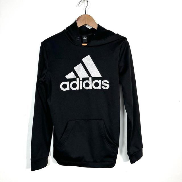 Adidas Men's Hoodie - Black - S on Productcaster.