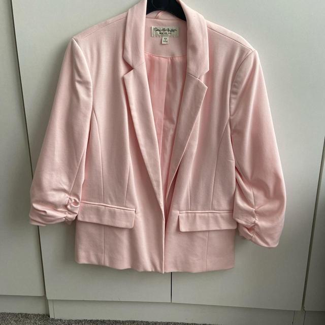 Miss Selfridge Women's Blazer Jacket - Pink - UK 12 on Productcaster.