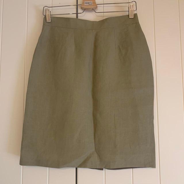 Women's Skirt - Khaki/Green - UK 8 on Productcaster.