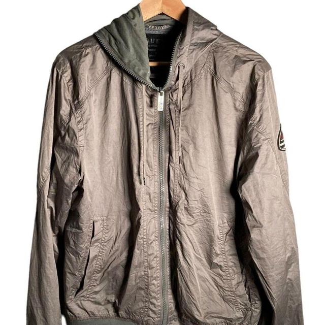 Guess Men's Lightweight Jacket - Grey - L on Productcaster.